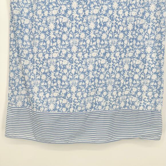 Vineyard Vines Otomi Border Tunic Dress Floral Striped V-Neck Sleeveless Mini - Picture 12 of 15